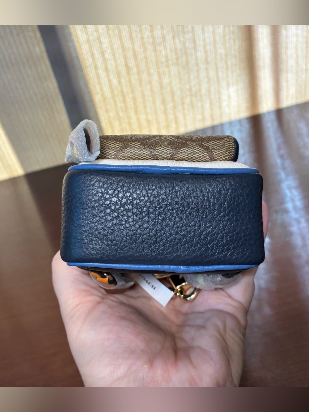 Coach Kids Mini Backpack Keychain NWT - Picture 4 of 5